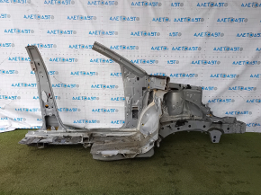 Panoul frontal stânga Lexus RX300 RX330 RX350 RX400h 04-09, argintiu, cu stâlp central