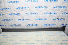 Pragul stâng al Nissan Leaf 18- grafit KAD are suporturile rupte