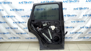 Ușă asamblată spate stânga Audi Q5 8R 09-17 keyless, negru LY9T, mâner