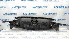 Решетка радиатора grill в сборе Mazda CX-5 17- без радара