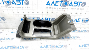 Capacul consolei Ford Flex 09-12 acoperă zgârieturi pe crom, zgârieturi.