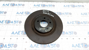 Placă de frână spate dreapta Audi Q5 8R 09-17 330/22mm