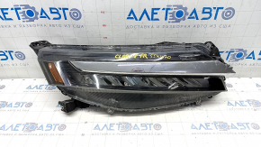 Farul din față dreapta asamblat Honda Clarity 18-19 SUA LED, nisip