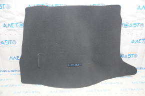 Covor portbagaj Nissan Leaf 18 - material textil negru fără subwoofer.