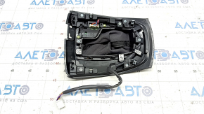 Накладка шифтера КПП Nissan Rogue 17-18 черн, царапины