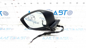 Зеркало боковое левое Mazda CX-9 16- 7 пинов, BSM, поворотник, белое