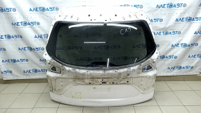 Ușă portbagaj goală cu sticlă Mazda CX-9 16-electric, alb 25D, zdrobit