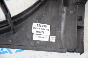 Диффузор кожух радиатора голый Lexus ES350 07-12 под малый и большой мотор,