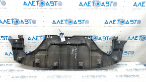Защита переднего бампера Mazda CX-9 16-23 примята, без уплотнителя