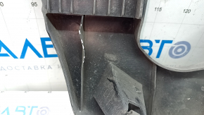 Защита переднего бампера Mazda CX-9 16-23 примята, без уплотнителя