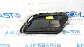 Rama fara stânga pentru Jeep Cherokee KL 19-21 cu ornamente cromate.