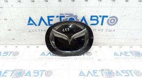 Emblema grilei radiatorului Mazda CX-9 16 - sub radar, nisip