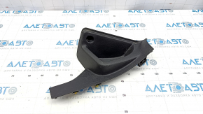 Garnitură prag stânga spate Ford Focus mk3 11-18 negru, uzat