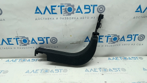 Decorație stâlp dreapta jos față Ford Fusion mk5 17-20 negru, zgârieturi