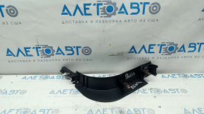 Decorație stâlp dreapta jos față Ford Fusion mk5 17-20 negru, zgârieturi