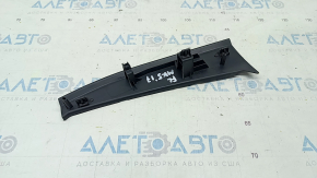 Decorație stâlp stânga mijloc față Ford Fusion mk5 17-20 negru