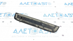 Elemente exterioare prag spate dreapta Audi A4 B8 08-16 sedan, negru, cu ornamente cromate, ghidaj spart