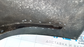 Buza bara spate pentru 2 tevi Audi Q5 8R 13-17 pentru senzori de parcare, fara bara de tractare, zgarieturi, crapatura, striata, elemente de fixare sparte