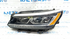 Far fata stanga VW Passat b8 16-19 USA asamblat LED, nisip