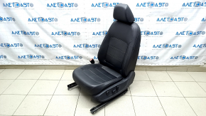 Scaun sofer VW Passat b8 16-19 SUA cu airbag, electric, incalzit, piele, negru