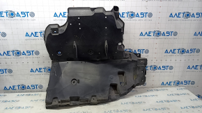 Ansamblu protectie rezervor combustibil Toyota Prius 30 10-15 2 piese stricate, prindere rupta, rupere, abraziuni