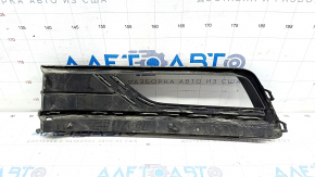 Grila bara fata dreapta VW Passat b8 16-19 USA cu PTF, nisip, crom