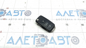 Ключ VW Passat b8 16-19 USA 4 кнопки, раскладной, потерт