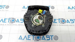 Airbag airbag în volanul șoferului BMW 5 G30 17-23 piele neagră, crăpat