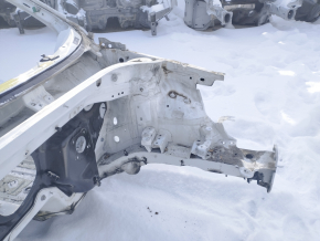 Четверть передняя левая VW Passat b8 16-19 USA на кузове, белая