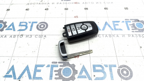 Cheie smart Ford Fusion mk5 17-20 5 butoane, pentru pornire automata, zgarieturi