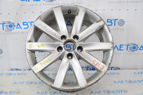 Диск колесный R17 5*112 VW Passat b7 12-15 USA тип 3, бордюрка, полезла краска