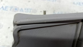 Панель подстаканников заднего ряда Toyota Highlander 08-10 серая, царапины