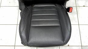 Пассажирское сидение Ford C-max MK2 13-14 с airbag, механич, кожа черная, подогрев