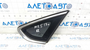 Geam oarbă spate dreapta Ford Fusion mk5 13-20 două crom, crom aplicat