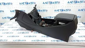 Cotiera centrala consola Ford C-max MK2 13-18 piele neagra, zgarieturi