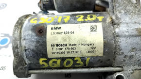 Starter BMW 5 G30 17-23 2.0T, pană, pentru piese de schimb