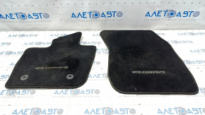 Set covorase Ford Fusion mk5 13-20 pânză neagră, pentru curățare