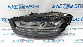 Ansamblu far stanga fata Audi Q7 16-19 LED, nisip