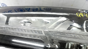 Фара передняя левая в сборе Audi Q7 16-19 LED, песок