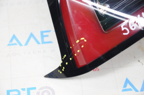 Фонарь внешний крыло левый Tesla Model 3 18- USA 3 пина царапина