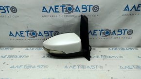 Oglinda laterala dreapta Ford C-max MK2 13-18 9 pini, semnalizare, incalzita, alb