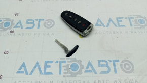 Ключ Ford C-max MK2 13-18 5 кнопок, полез хром