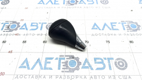 Buton de viteză Lexus RX350 RX450h 10-15 piele cu crom, piele uzată, crom