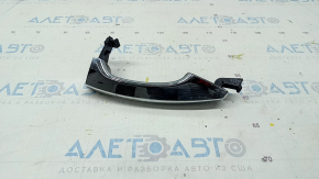 Mâner exterior stânga spate Hyundai Santa FE Sport 13-18 crom, crom umflat