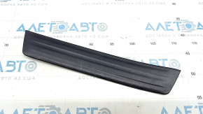 Decorație exterioară a pragului stânga spate Toyota Camry v50 12-14 usa negru, uzată