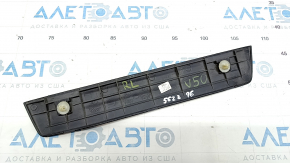 Decorație exterioară a pragului stânga spate Toyota Camry v50 12-14 usa negru, uzată