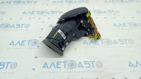 Deflector de conducte de aer panou frontal stânga Hyundai Santa FE Sport 13-18 cu inserție aspect lemn