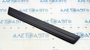 Decorație exterioară față stânga a pragului Toyota Camry v50 12-14 usa negru, uzată