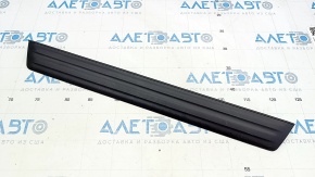 Decorație exterioară față stânga a pragului Toyota Camry v50 12-14 usa negru, uzată