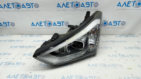 Far stanga fata Hyundai Santa FE Sport 13-16 dorest, sport, halogen, lac peeling, nisip